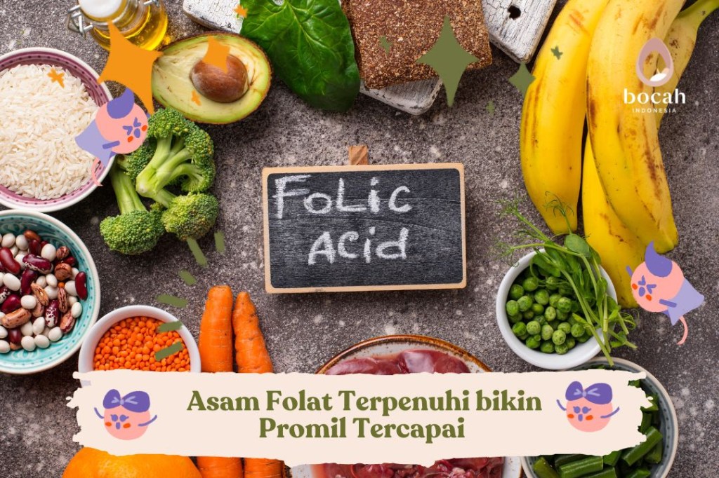 Asam Folat Terpenuhi bikin Promil&nbsp;Tercapai